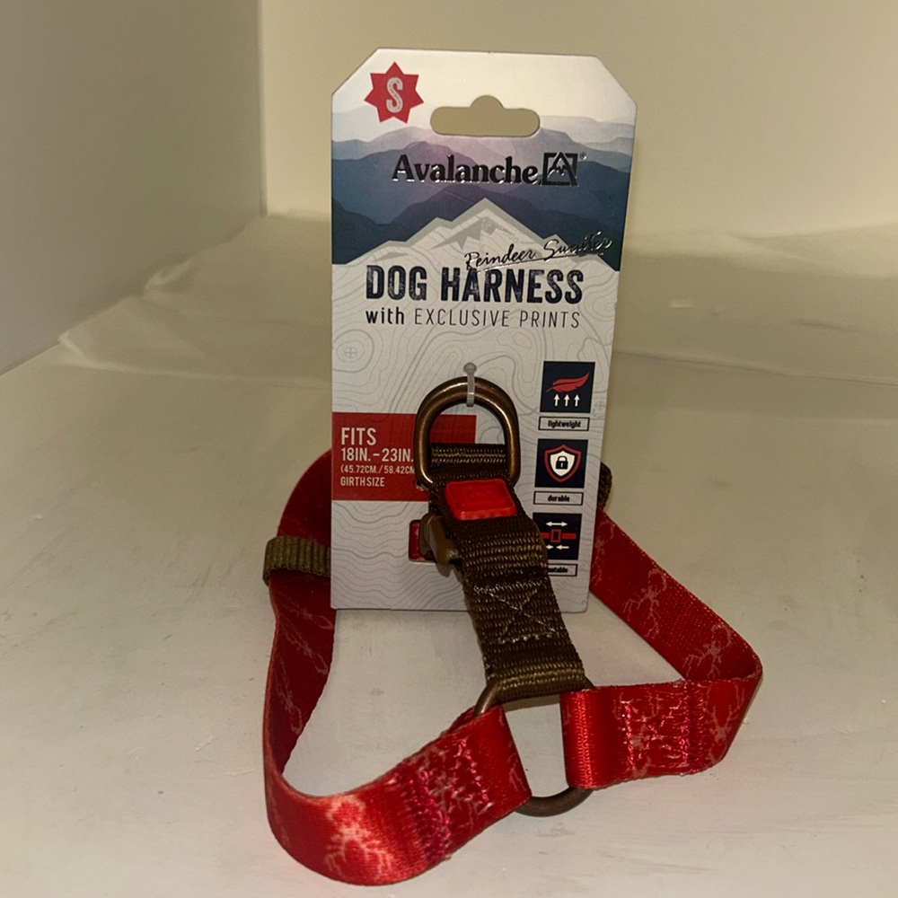 Dog Harness with exclusive print Avalanche small 18”-23”